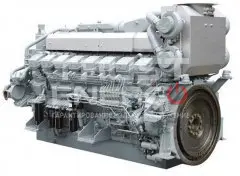Дизельный двигатель Mitsubishi S16R-PTA Дизельный двигатель Mitsubishi S16R-PTA